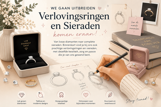 We Gaan Uitbreiden: Verlovingsringen en Sieraden Komen Eraan 💍
