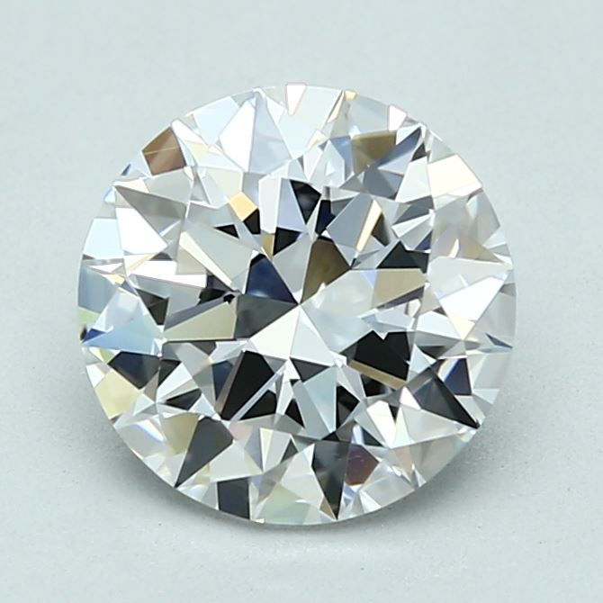 Lab Diamant Rond 2ct VVS1 D